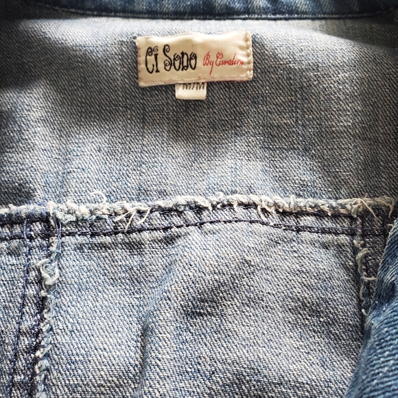 Crop denim jacket - Picture 4 of 5